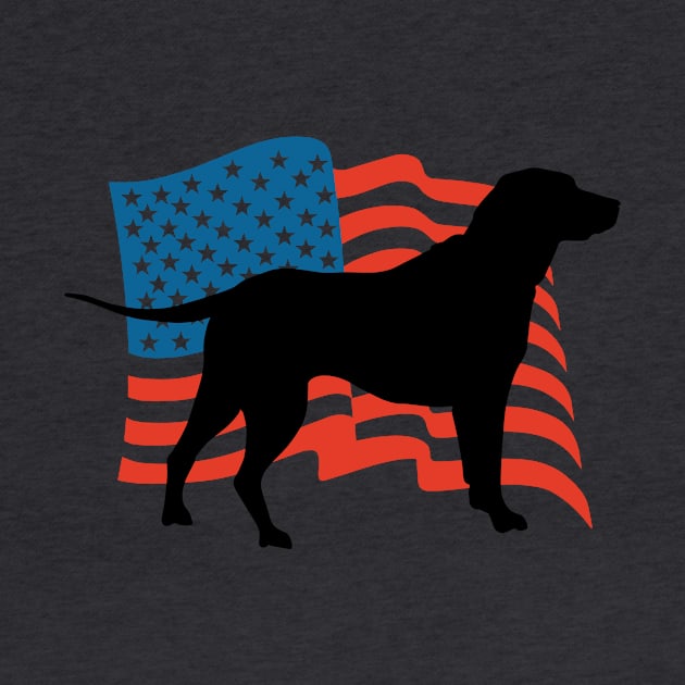 American Flag Labrador Lab Puppy Dog Gift design by nikkidawn74